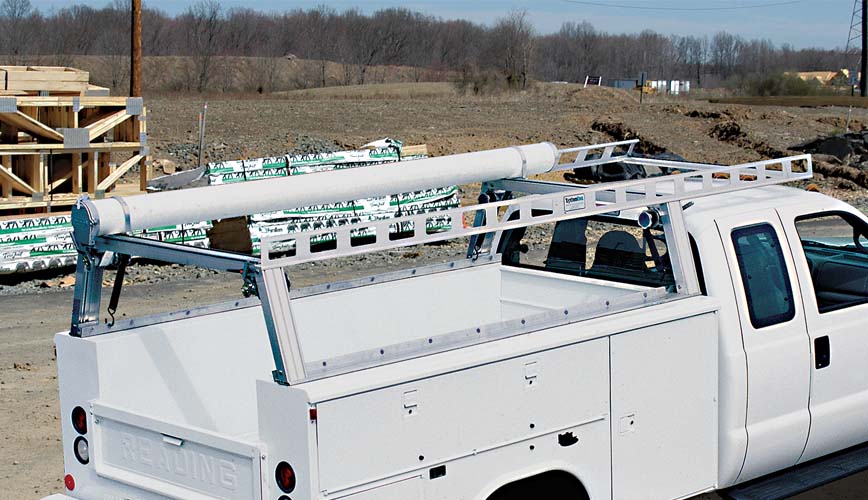 Service Body / Utility Body Ladder Racks / Truck Racks - Contractor Rig